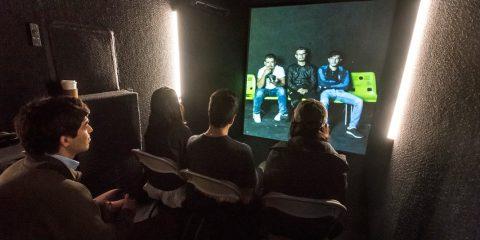 BC students in a Refugee Portal session